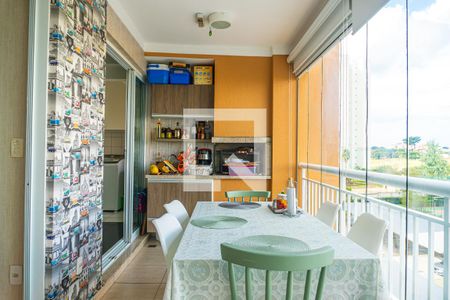 Varanda da Sala de apartamento à venda com 3 quartos, 108m² em Parque Prado, Campinas