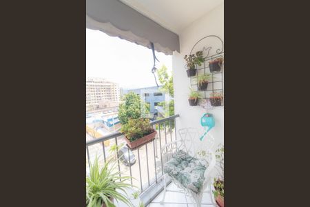 Varanda de apartamento à venda com 2 quartos, 68m² em Taquara, Rio de Janeiro