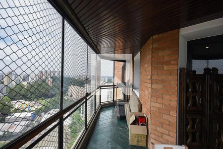 Varanda de apartamento à venda com 4 quartos, 198m² em Jardim Parque Morumbi, São Paulo