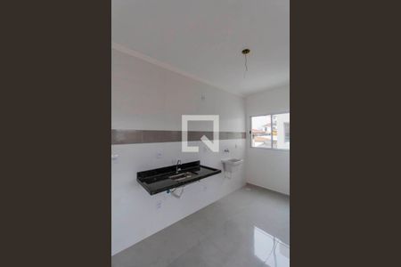 Sala e Cozinha Integrada  de apartamento à venda com 1 quarto, 30m² em Vila Nhocuné, São Paulo