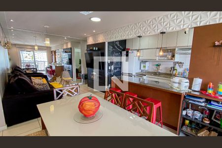 Sala - Sala de Jantar de apartamento à venda com 3 quartos, 90m² em Campestre, Santo André