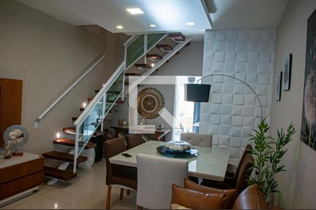 sala de casa à venda com 3 quartos, 125m² em Pechincha, Rio de Janeiro