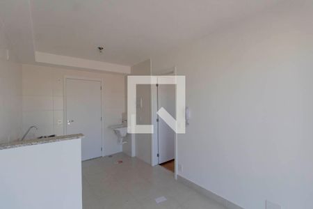 Sala e Cozinha Integrada de apartamento para alugar com 1 quarto, 29m² em Vila Ré, São Paulo