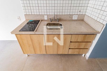 Cozinha de kitnet/studio para alugar com 0 quarto, 28m² em Butantã, São Paulo