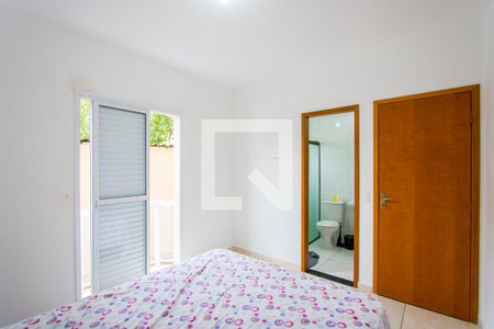 Quarto 1 - Suíte de apartamento para alugar com 2 quartos, 53m² em Vila Sao Joao, Santo André
