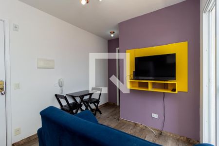 Sala de apartamento para alugar com 1 quarto, 27m² em Brás, São Paulo