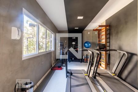 Apartamento para alugar com 27m², 1 quarto e sem vaga Apartamento para alugar com 27m², 1 quarto e sem vagaAcademia