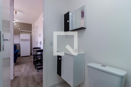 Apartamento para alugar com 27m², 1 quarto e sem vaga Apartamento para alugar com 27m², 1 quarto e sem vagaBanheiro