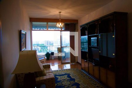 Sala  de apartamento à venda com 1 quarto, 70m² em Barra da Tijuca, Rio de Janeiro