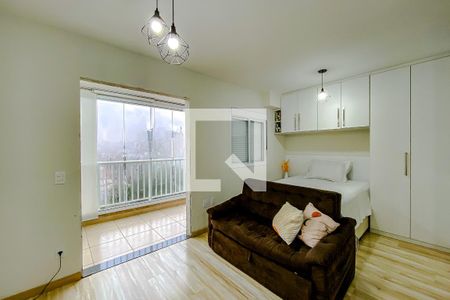 Sala/Quarto de kitnet/studio para alugar com 1 quarto, 43m² em Mooca, São Paulo