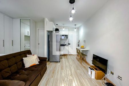 Sala/Quarto de kitnet/studio para alugar com 1 quarto, 43m² em Mooca, São Paulo