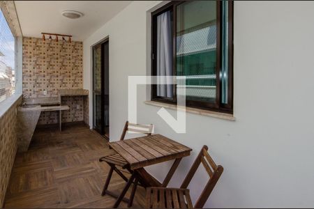 Varanda da Sala de apartamento à venda com 3 quartos, 90m² em Recreio dos Bandeirantes, Rio de Janeiro