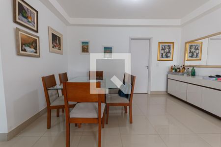 sala de jantar de apartamento para alugar com 3 quartos, 131m² em Fazenda São Quirino, Campinas
