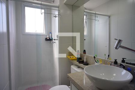Banheiro da Suíte de apartamento à venda com 3 quartos, 79m² em Condomínio Terrabela, Porto Alegre