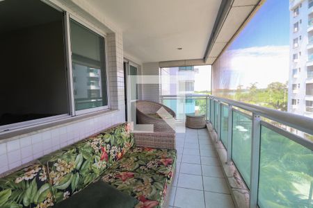 Varanda de apartamento à venda com 3 quartos, 118m² em Barra da Tijuca, Rio de Janeiro