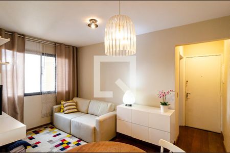 Sala de apartamento para alugar com 2 quartos, 50m² em Vila Paulista, São Paulo