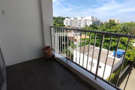 Varanda da Sala de apartamento à venda com 2 quartos, 80m² em Jacarepaguá, Rio de Janeiro