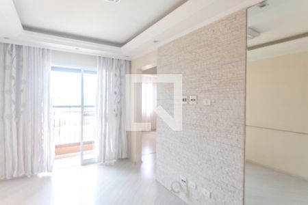 Sala de estar de apartamento à venda com 2 quartos, 52m² em Vila Aurea, São Bernardo do Campo