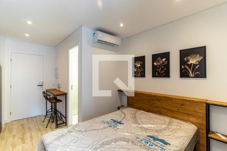 Studio - Cama de kitnet/studio para alugar com 1 quarto, 23m² em República, São Paulo