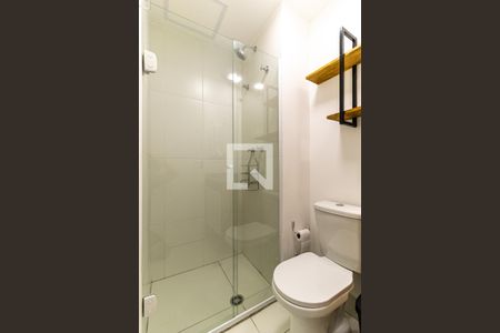 Banheiro - Box de kitnet/studio para alugar com 1 quarto, 23m² em República, São Paulo