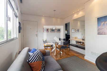 Sala de apartamento para alugar com 1 quarto, 75m² em Aclimação, São Paulo