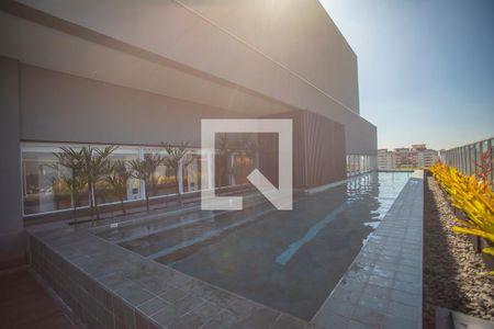 Apartamento à venda com 50m², 1 quarto e 1 vagaLounge - Piscina
