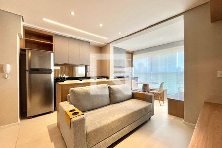 Sala de apartamento à venda com 1 quarto, 50m² em Vila Clementino, São Paulo