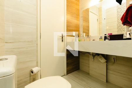 Apartamento à venda com 107m², 3 quartos e 2 vagasBanheiro Social