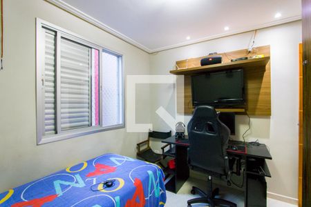 Quarto 2 de apartamento à venda com 2 quartos, 53m² em Vila Lutécia, Santo André