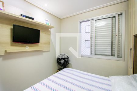 Quarto 1 de apartamento à venda com 2 quartos, 53m² em Vila Lutécia, Santo André