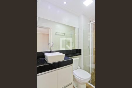 Banheiro da Suíte de apartamento para alugar com 2 quartos, 62m² em Santana, São Paulo