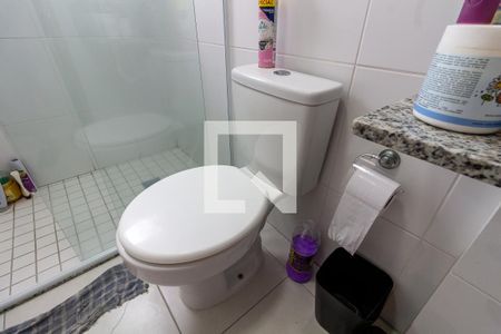 Apartamento para alugar com 50m², 1 quarto e 1 vagaDetalhe do banheiro