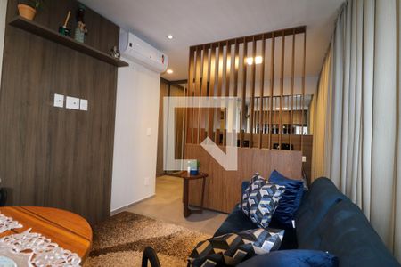 Sala de TV de kitnet/studio para alugar com 0 quarto, 32m² em Cidade Mãe do Céu, São Paulo