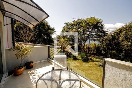Varanda de casa de condomínio à venda com 4 quartos, 263m² em Veredas das Geraes, Nova Lima