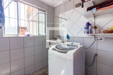 Casa à venda com 125m², 3 quartos e 2 vagasDetalhe da area de serviço