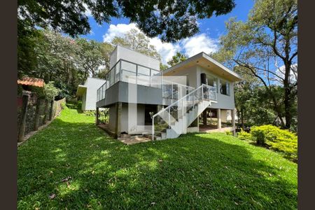Fachada de casa de condomínio à venda com 4 quartos, 299m² em Retiro do chalé, Brumadinho