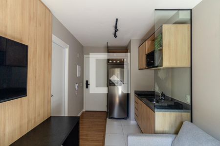 Sala de apartamento para alugar com 1 quarto, 30m² em República, São Paulo