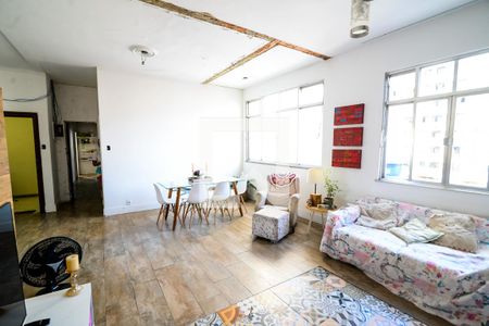 Sala de apartamento à venda com 4 quartos, 200m² em Tijuca, Rio de Janeiro