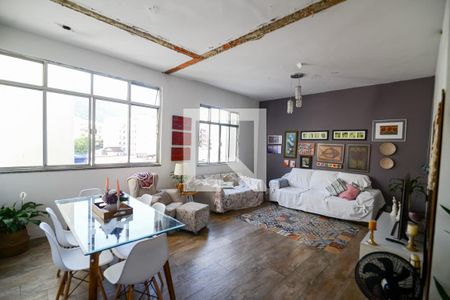 Sala de apartamento à venda com 4 quartos, 200m² em Tijuca, Rio de Janeiro