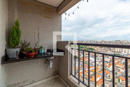 Varanda de apartamento à venda com 3 quartos, 73m² em Ponte Grande, Guarulhos