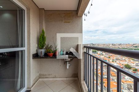 Varanda de apartamento à venda com 3 quartos, 73m² em Ponte Grande, Guarulhos