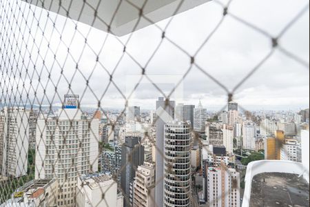 Apartamento à venda com 101m², 1 quarto e 2 vagas Apartamento à venda com 101m², 1 quarto e 2 vagasVista da Varanda da Suíte/Espaço Gourmet