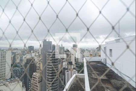 Apartamento à venda com 101m², 1 quarto e 2 vagas Apartamento à venda com 101m², 1 quarto e 2 vagasVista da Varanda da Sala