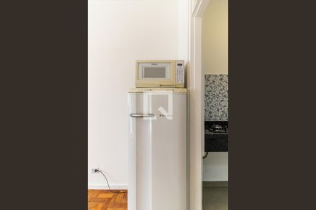 Studio para alugar com 29m², 1 quarto e sem vagaCozinha - Geladeira