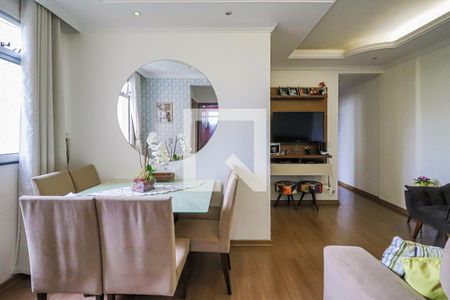 Sala de apartamento para alugar com 2 quartos, 66m² em Ipiranga, Belo Horizonte
