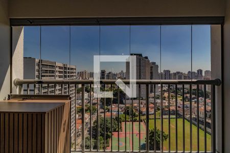 Varanda de kitnet/studio para alugar com 1 quarto, 31m² em Vila Clementino, São Paulo