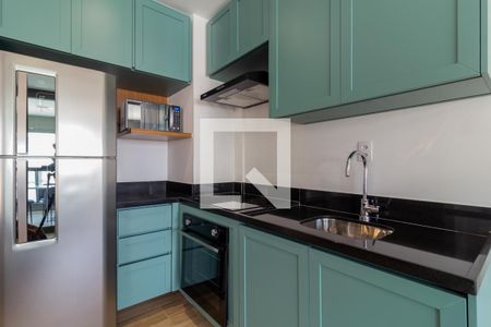 Studio para alugar com 44m², 1 quarto e 1 vaga Studio para alugar com 44m², 1 quarto e 1 vagaCozinha