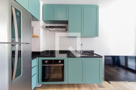 Studio para alugar com 44m², 1 quarto e 1 vaga Studio para alugar com 44m², 1 quarto e 1 vagaCozinha