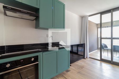 Studio para alugar com 44m², 1 quarto e 1 vaga Studio para alugar com 44m², 1 quarto e 1 vagaCozinha