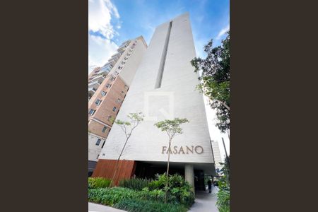 Studio à venda com 29m², 1 quarto e 1 vagaFachada